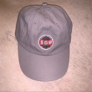 Grey Stanford Rose Bowl Hat